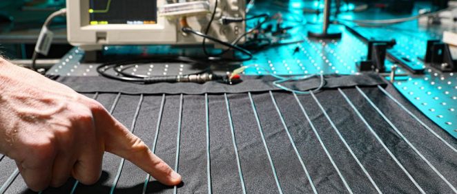 Desarrollan unas fibras textiles capaces de medir la salud de una persona (Foto. Escuela Politécnica Federal de Lausana)