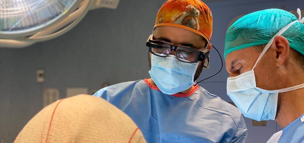 Unas gafas virtuales para ofrecer formación a distancia en cirugías a tiempo real