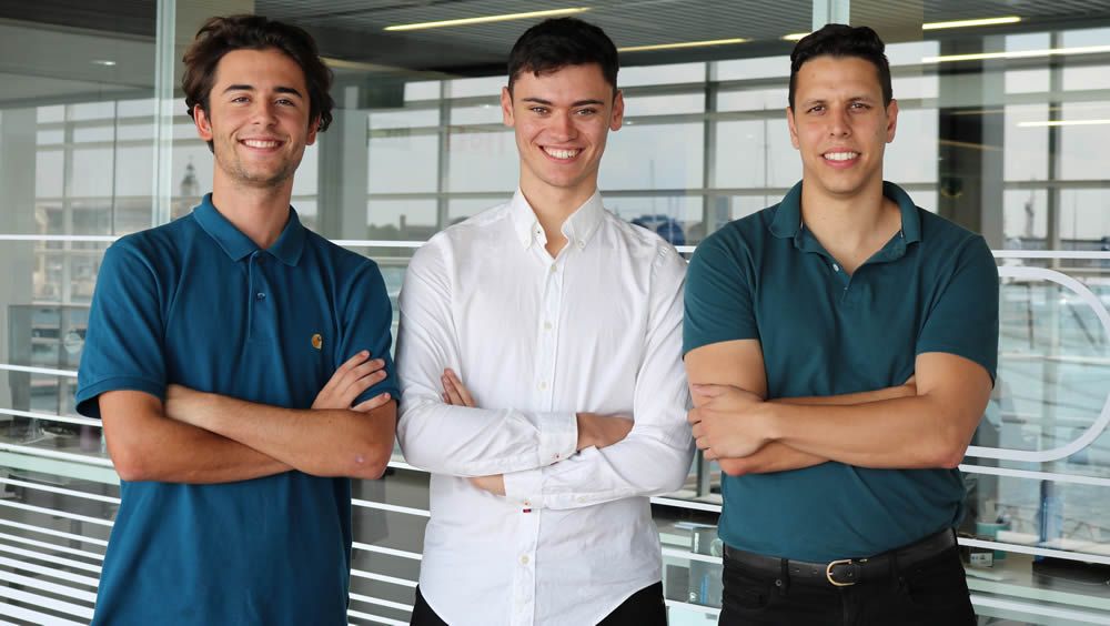 Carlos Rodríguez Sierra, Jon Vital y Daniel Soler, socios fundadores de Trak (Foto. SaluDigital)