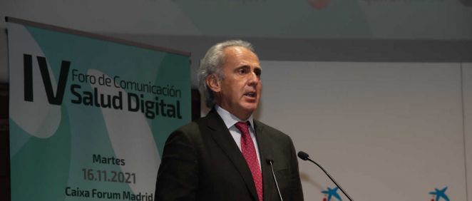 El consejero de Sanidad de la Comunidad de Madrid, Enrique Ruiz Escudero. (Foto. ConSalud.es)