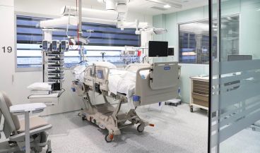 Nueva cama de UCI del Hospital Universitario Germans Trias i Pujol (Foto: Hospital Germans Trias i Pujol)