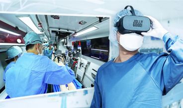 Un sistema de realidad virtual para ambulancias mejora la medicina de cuidado crítico (Foto. Jolly Good)