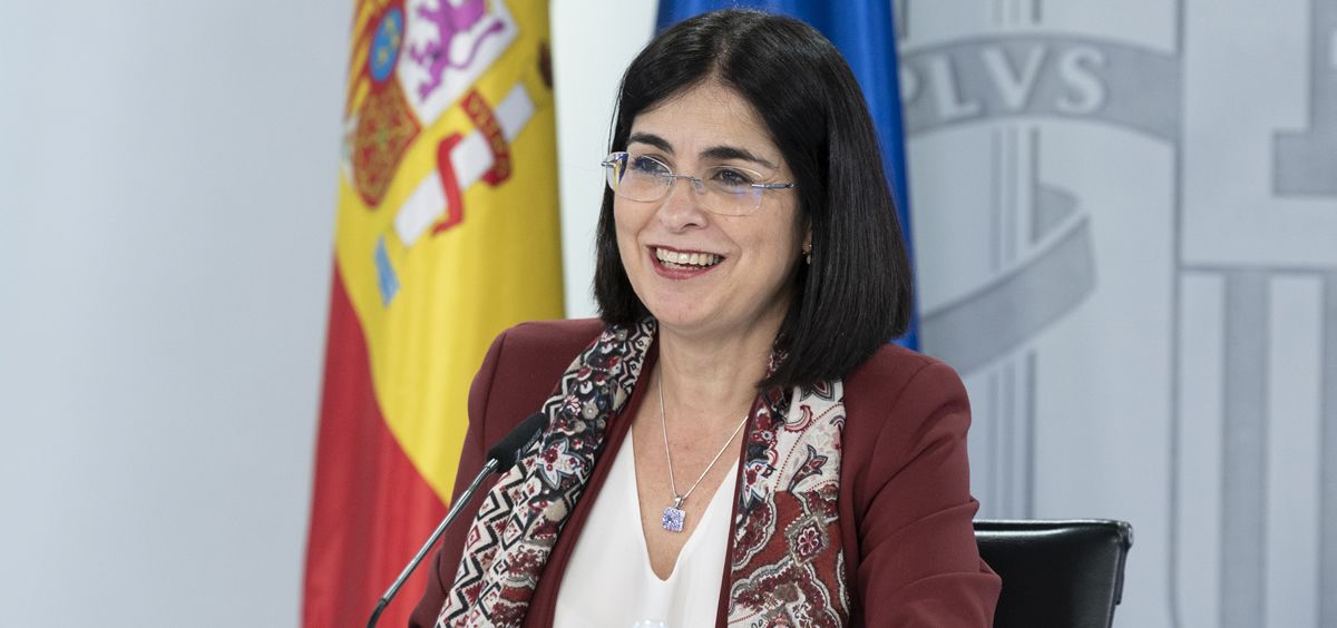 La ministra de Sanidad, Carolina Darias (Foto: Pool Moncloa)