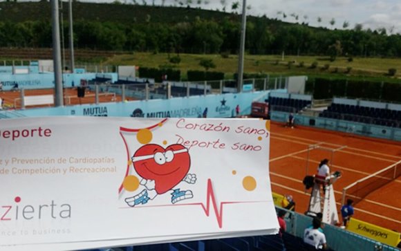 Azierta y ConSalud.es, con la salud de los tenistas en el Mutua Madrid Open
