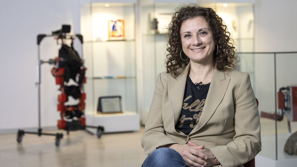 Elena García Armada, CEO de Marsi Bionics e investigadora del CAR-CSIC (Foto: Oficina Europea de Patentes / Amador Toril Díaz)