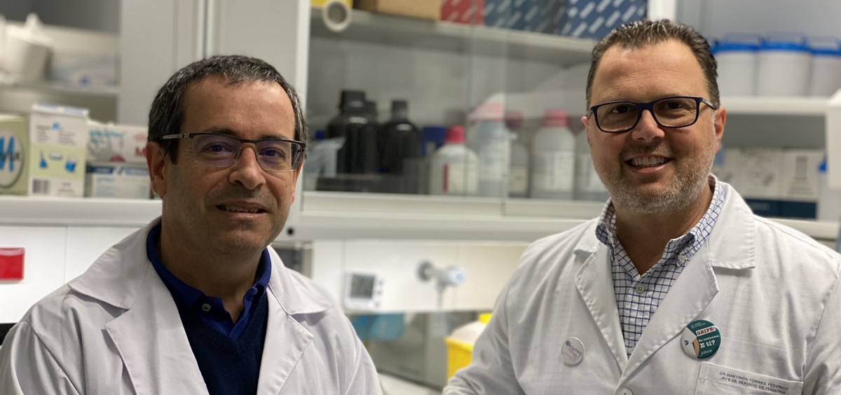 Los investigadores Antonio Salas Ellacuriaga y Federico Martinón Torres cuentan con una nueva plataforma transcriptómica (Fotos. IDIS)