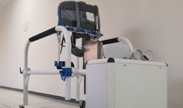 Swalkers, el andador robótico con realidad virtual (Foto. U Tad)