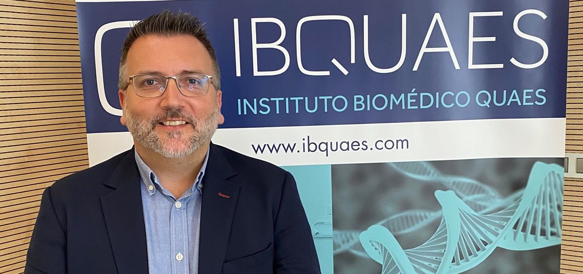 El responsable del Instituto Biomédico QUAES (IBQUAES), Rubén Hinarejos.