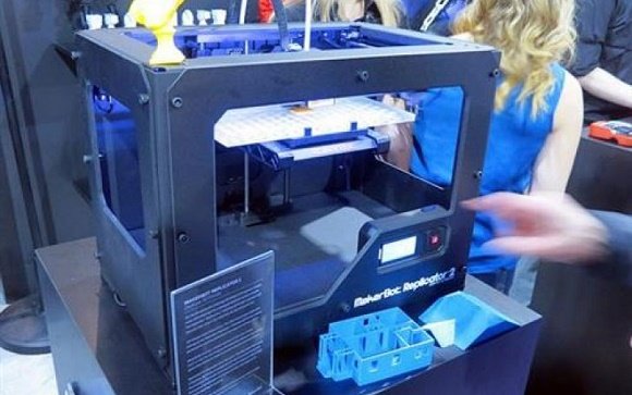 Imagen de una impresora en 3D