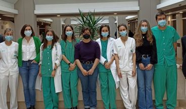 Grupo de investigación del Hospital Clínico de Zaragoza y el Instituto de Investigación en Ingeniería de Aragón (Foto, I3A)