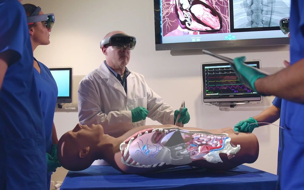 Los hologramas de realidad aumentada, al servicio de la formación médica