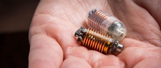 Píldora electrónica diseñada por un equipo de científicos de la RMIT University (Australia)