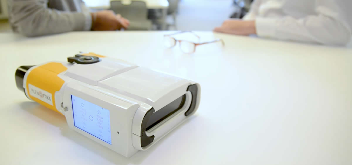 QuickSee, el autorefractómetro portátil de alta precisión diseñado por la startup PlenOptika