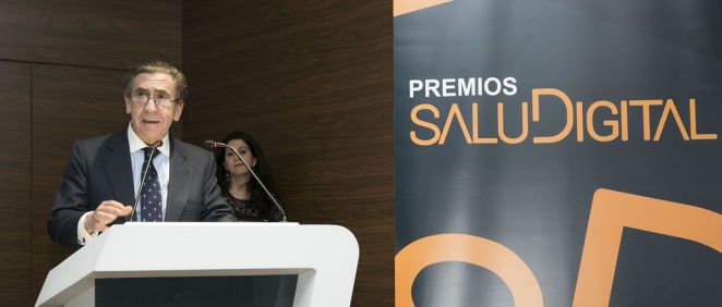 Juan Ignacio Güenechea, presidente del Grupo Cofares, en la gala de los Premios SaluDigital
