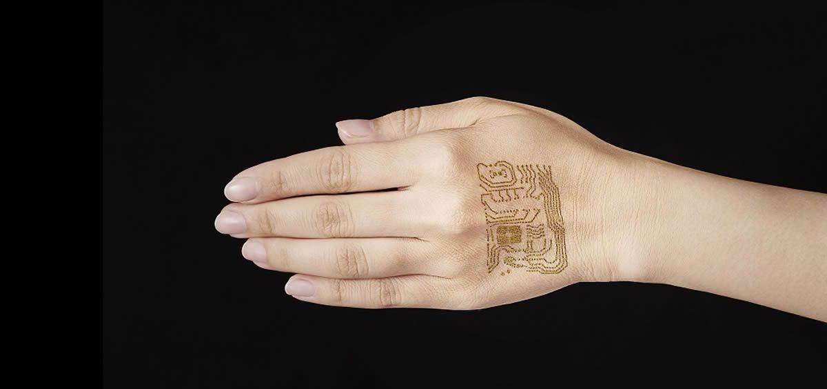Tatuaje electrónico desarrollado por la Universidad de Tokio