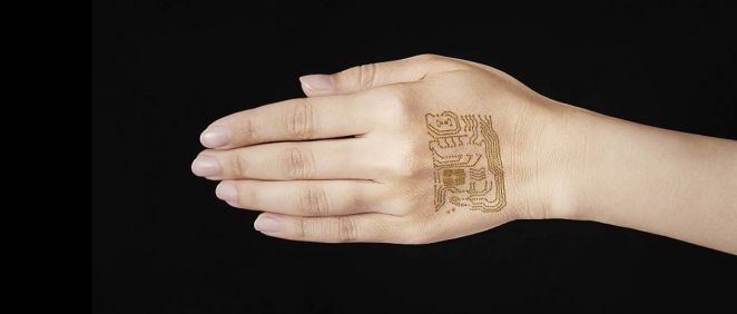 Tatuaje electrónico desarrollado por la Universidad de Tokio