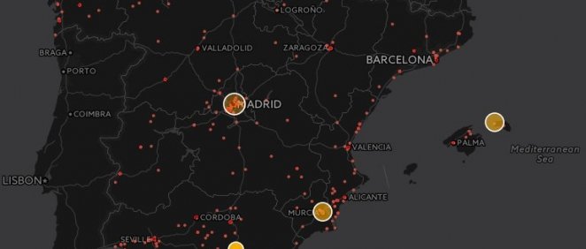 El mapa interactivo de alergias en España según Twitter