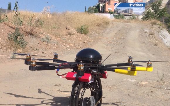    Vithas construye un hospital en Granada con drones