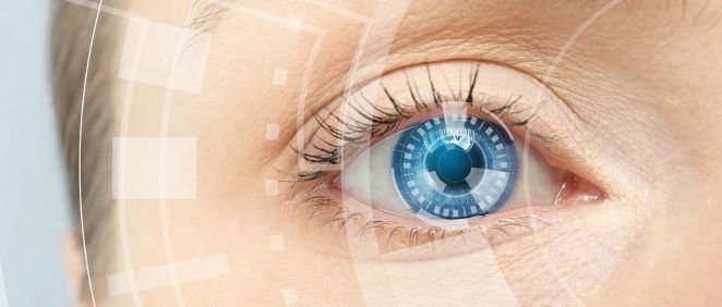 Las lentes inteligentes visualizan las señales de detección de glucosa en tiempo real.