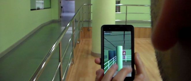 E-glance genera mapa virtuales de interiores en mapas virtuales a través del teléfono móvil e informa de los posibles obstáculos