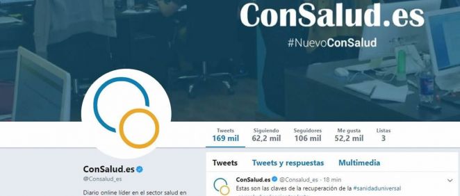 ConSalud.es en redes sociales