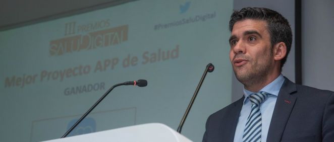 Miguel Sánchez Pecharromán, cofundador de FirstCall, proyecto ganador de la categoría App de Salud