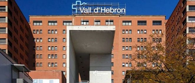 Fachada principal del Hospital Vall d'Hebron