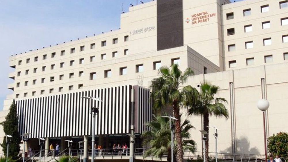 Fachada del Hospital Universitario Doctor Peset de Valencia 
