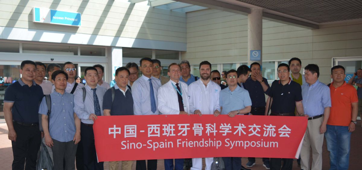 Una delegación médica de China visita el Hospital Universitario de Torrejón