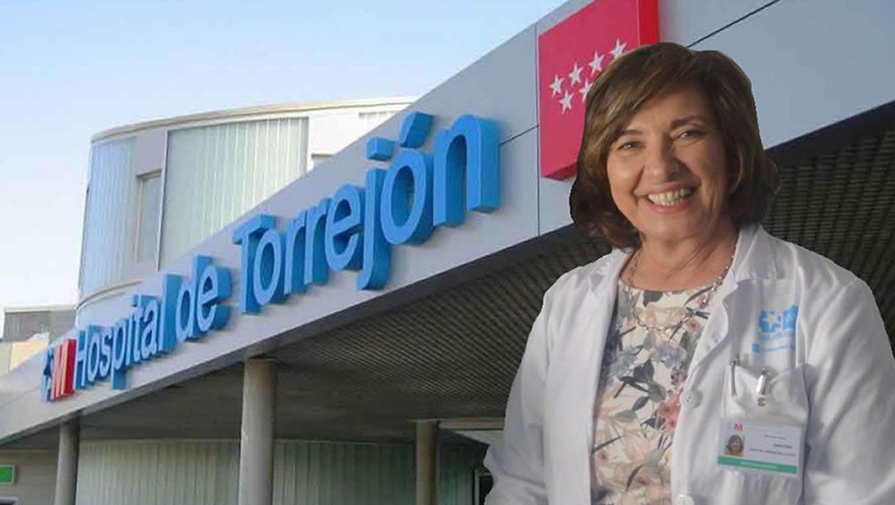 La directora gerente del Hospital Universitario de Torrejón, Cristina Granados