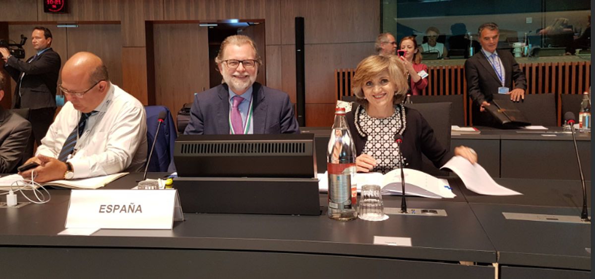 La Ministra de Sanidad en funciones, María Luisa Cardeco, está en Luxemburgo  en el Consejo Europeo de Empleo, Política Social, Salud y Consumo