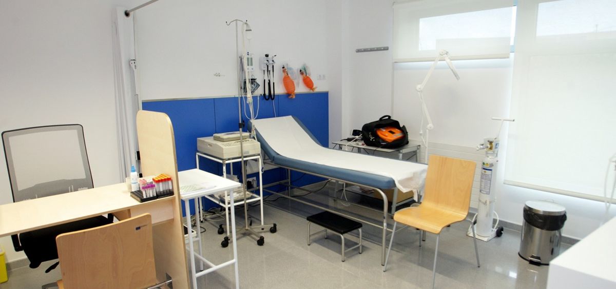 Consulta de un centro de salud en Galicia