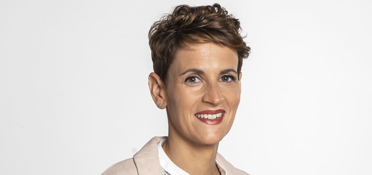La candidata a presidenta de Navarra del PSN-PSOE, María Chivite.