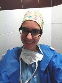 María Soria, residente de Anestesiología y Reanimación en el Hospital Clínico Universitario Lozano Blesa de Zaragoza