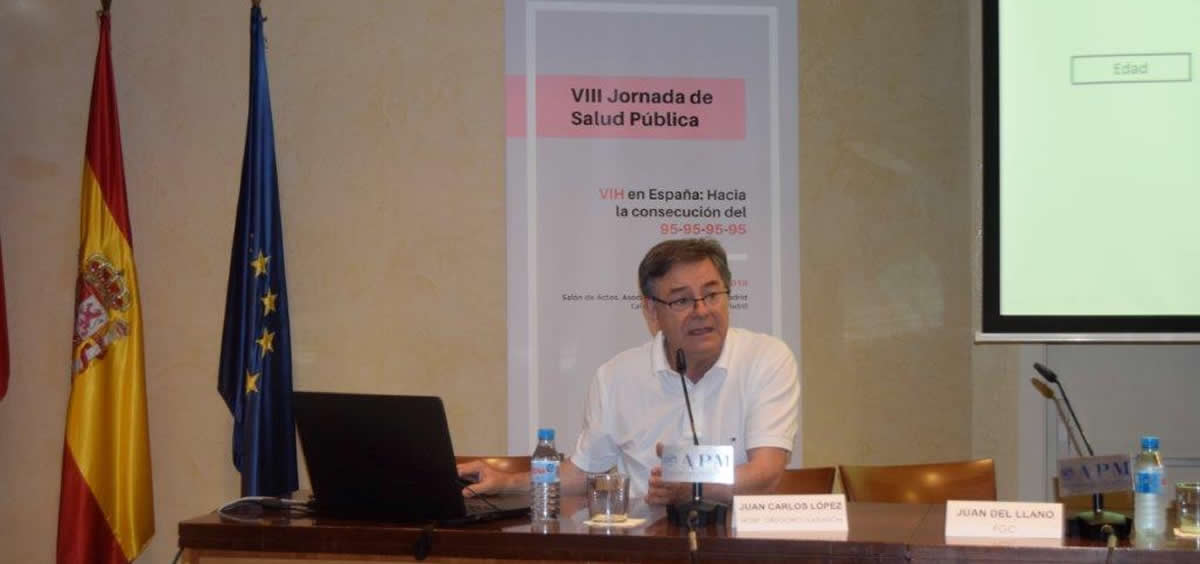 El doctor Juan Carlos López, de la Unidad de Infecciosas VIH del Hospital Gregorio Marañón (Foto: Consalud)
