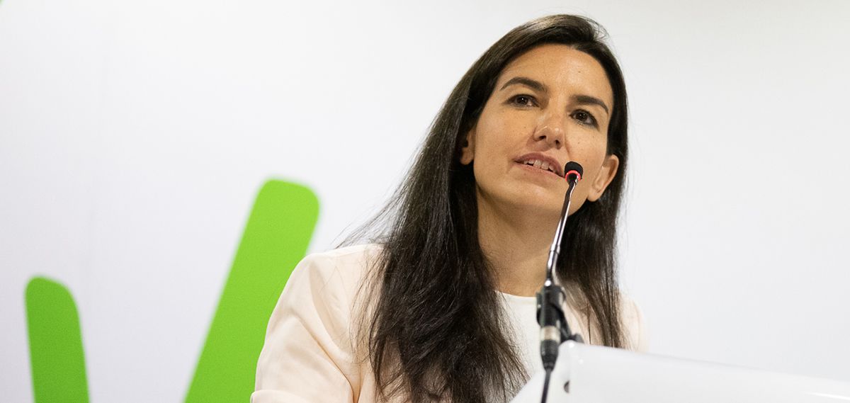 Rocío Monasterio, presidenta de Vox en la Comunidad de Madrid. (Foto. Flickr VOX)
