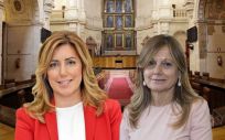 La expresidenta de la Junta de Andalucía, Susana Díaz, y la exconsejera de Salud, Marina Álvarez | Fotomontaje ConSalud.es