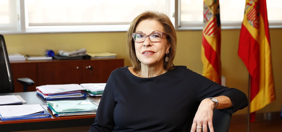 La consejera de Salud de Aragón, Pilar Ventura