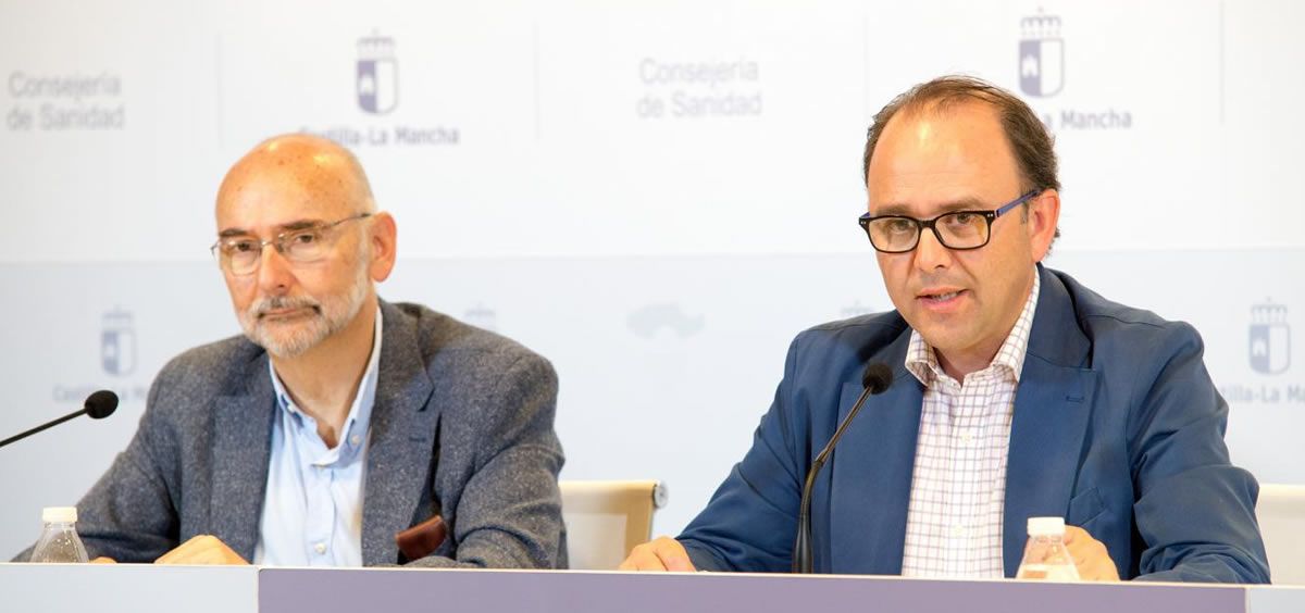 José Antonio Ballesteros y Manuel Tordera (Foto del Gobierno de Castilla La Mancha)