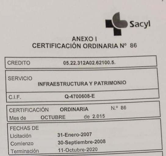 De la Prensa... El PSOE exige explicaciones en el retraso de las obras del Hospital de Salamanca... [Enlace Dentro] Foto-certificacion-de-obra-hospital