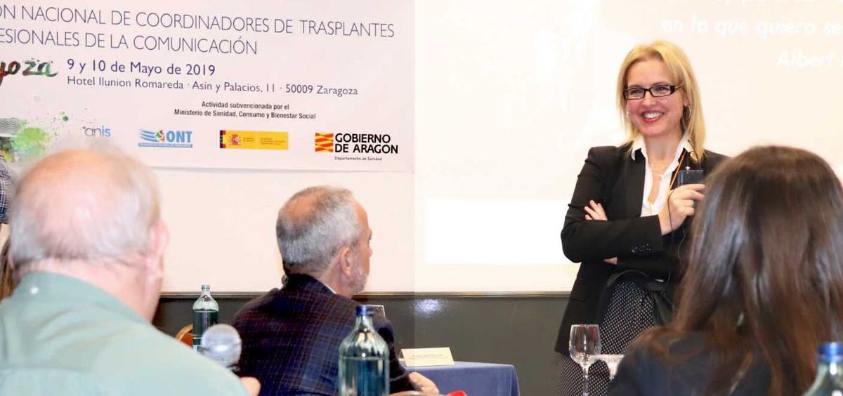 Beatriz Domínguez Gil, directora de la Organización Nacional de Trasplantes (Foto. Twitter ONT (@ONT_esp)