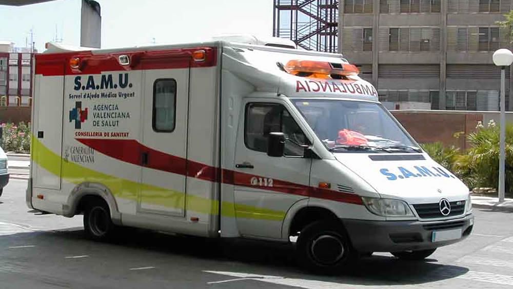 Ambulancia de la Comunidad Valenciana (Foto. Satse)