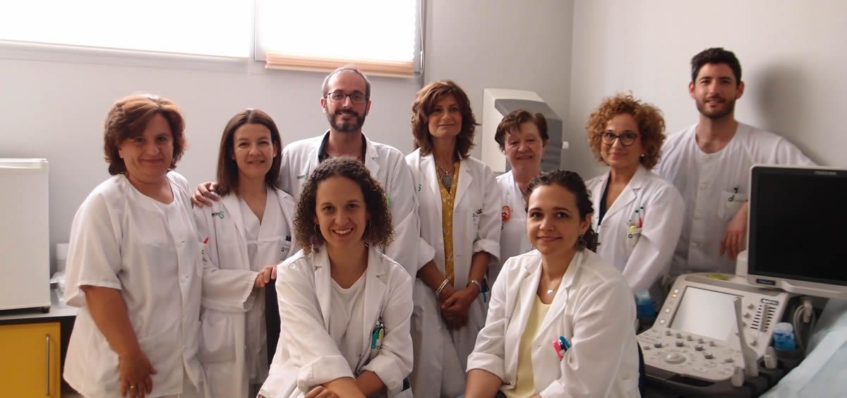 Miembros del servicio de Ginecología y Obstetricia del Hospital Virgen de Altagracia de Manzanares (Foto. Sescam)