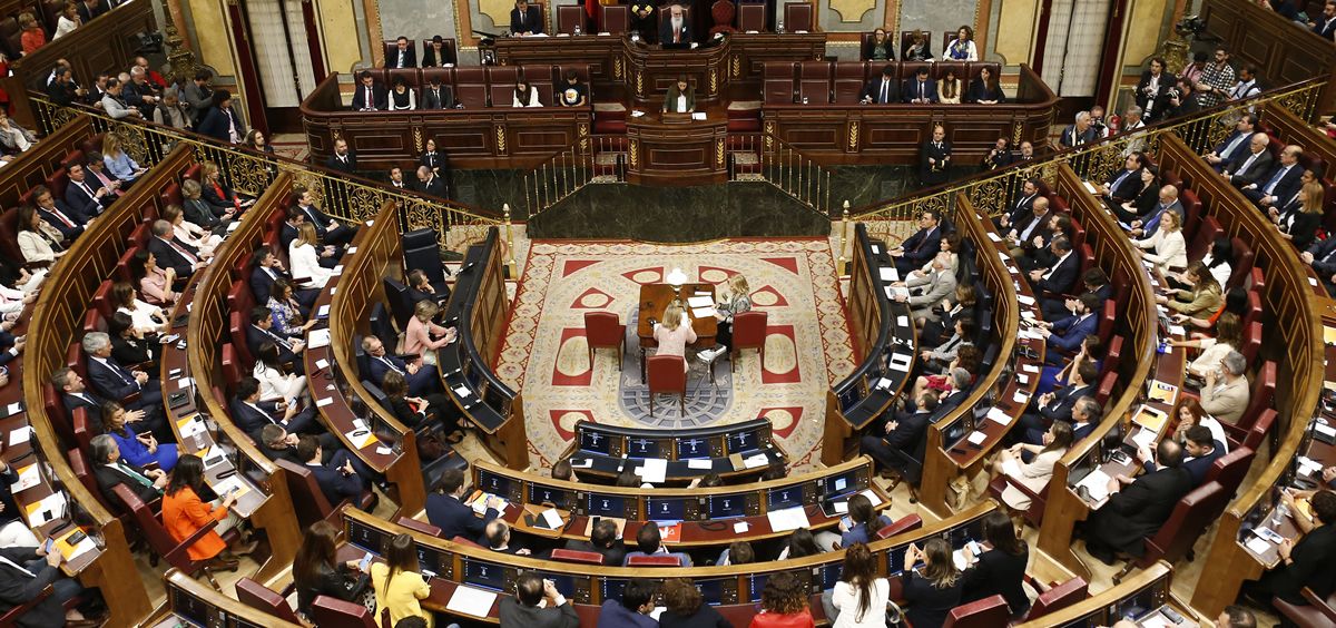 Sesión constitutiva de la XIII Legislatura. (Foto: Congreso de los Diputados).