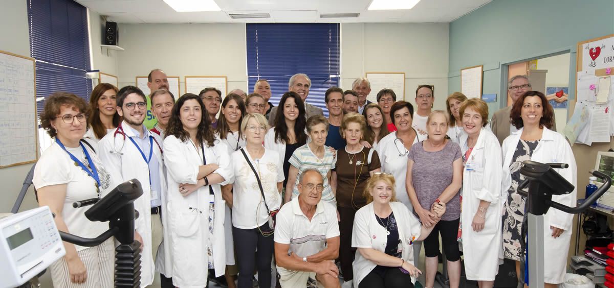 Enrique Ruiz Escudero, en su visita al Hospital Gregorio Marañón de Madrid (Foto. Comunidad de Madrid)