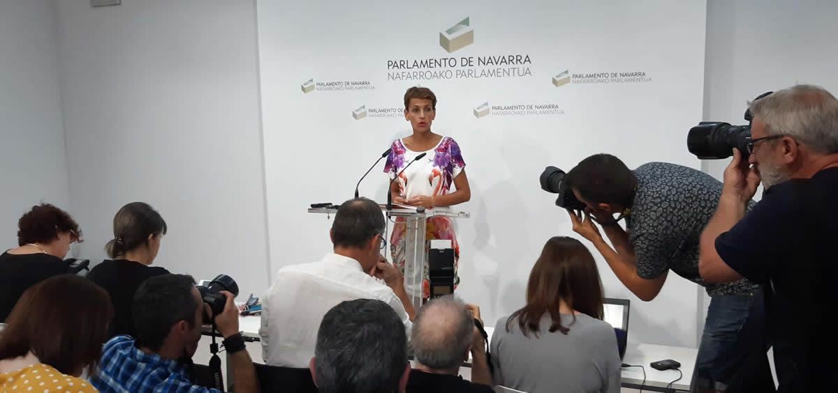 María Chivite liderará el Gobierno de Coalición de Navarra