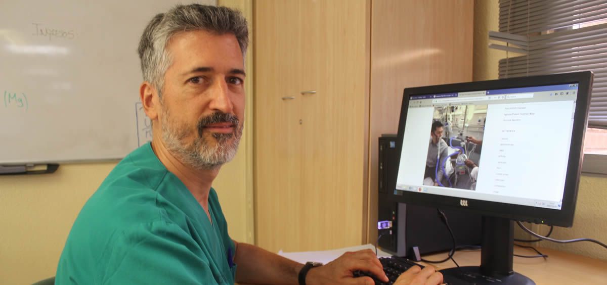 El doctor Gonzalo Hernández Martínez, del Hospital de Toledo (Foto. Sescam)