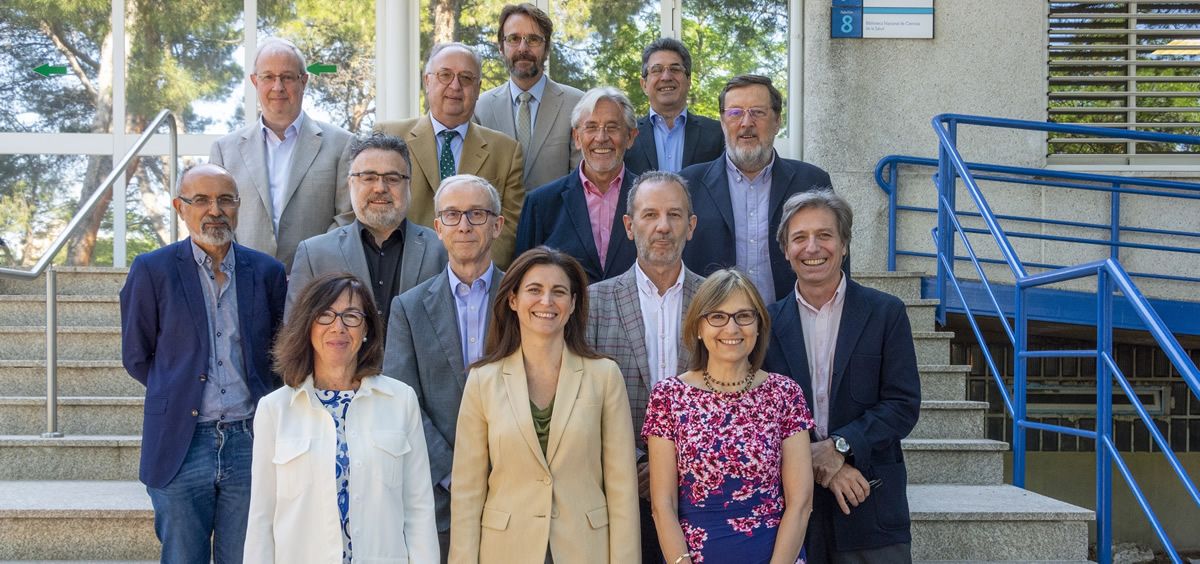 Foto de familia de la reunión del Ciber (Foto. Gobierno de España)