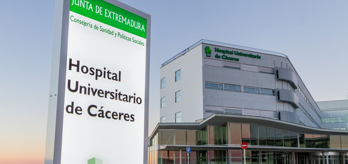 Hospital Universitario de Cáceres (Foto. Junta de Extremadura)