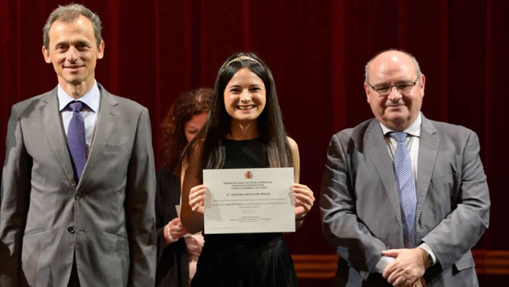 Una psicóloga de La Fe recibe el Premio Nacional Fin de Carrera